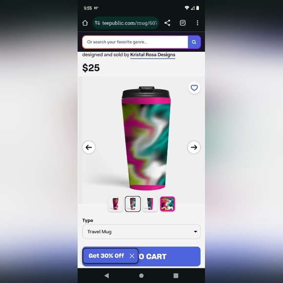 Shop Kristal Rosa Designs @ http://tee.pub/lic/EuzgOFTEQes - Picture 11 of 12